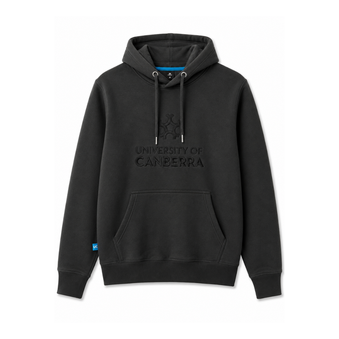 UC BG NEUTRAL FIT ROO HOODIE FADED BLACK