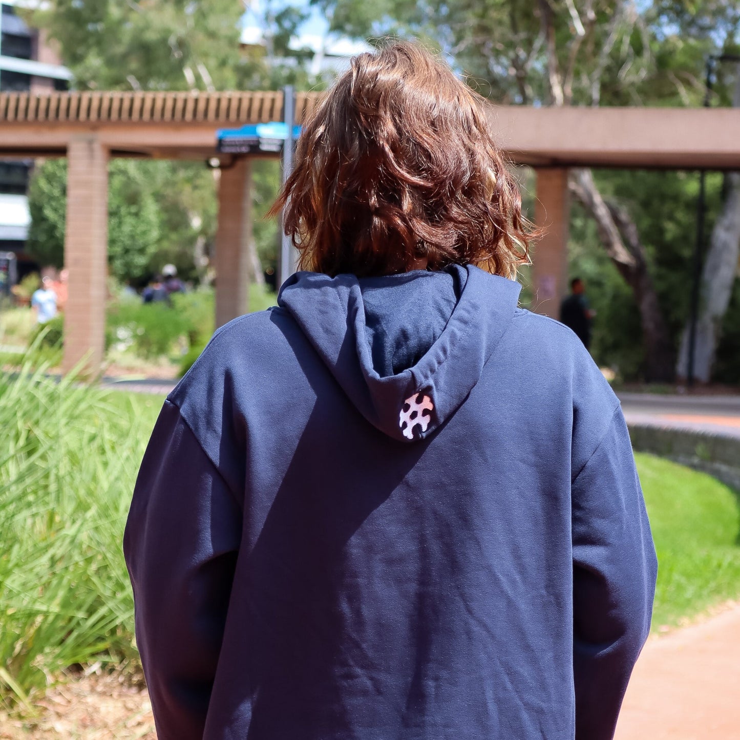 UC VARSITY HOODIE (BLUE)