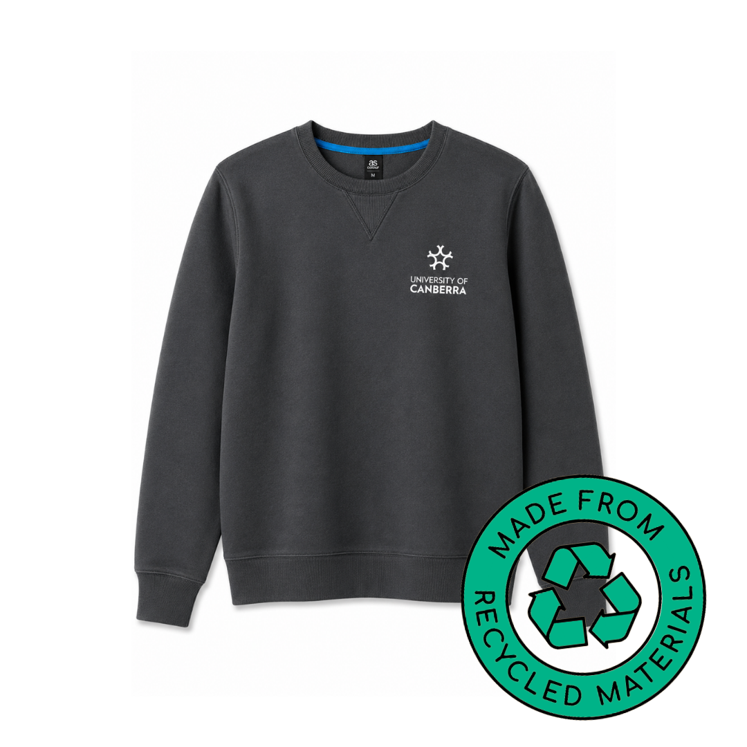 UC BG CREW NECK CHARCOAL