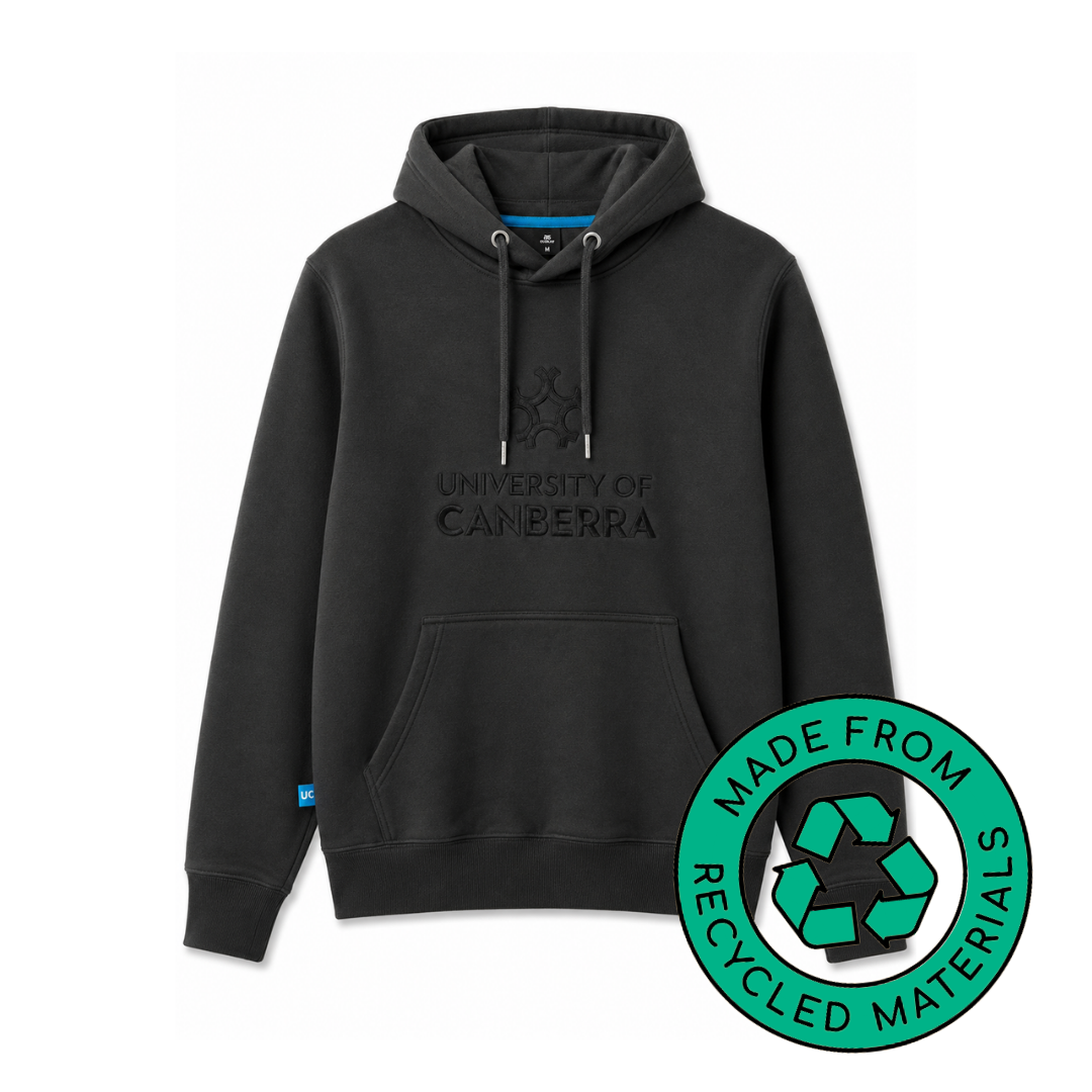 UC BG NEUTRAL FIT ROO HOODIE FADED BLACK