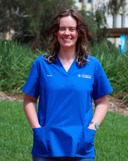 FOH - NURSING SCRUBS ROYAL BLUE STUDENT