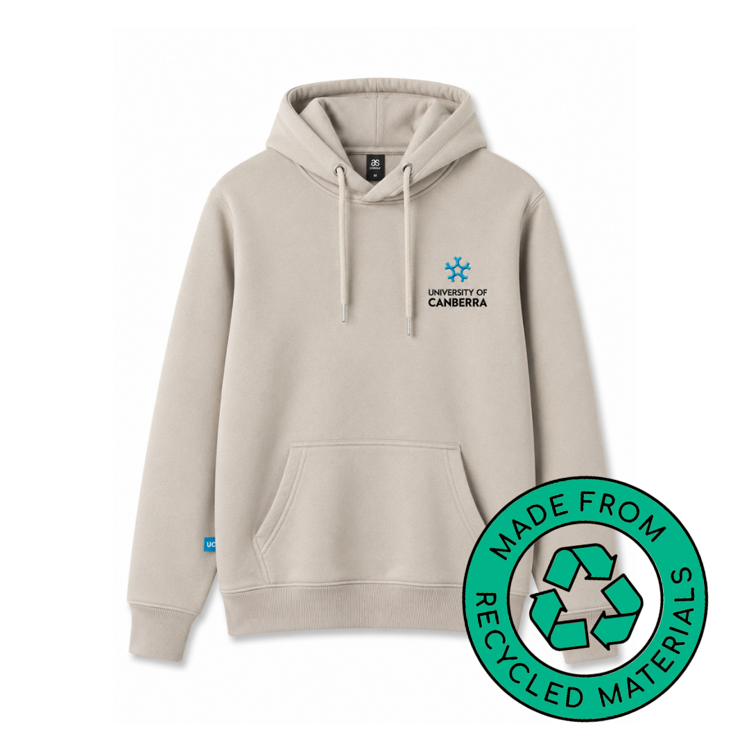 UC BG NEUTRAL FIT ROO HOODIE FADED SANDSTONE