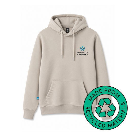 UC BG NEUTRAL FIT ROO HOODIE FADED SANDSTONE